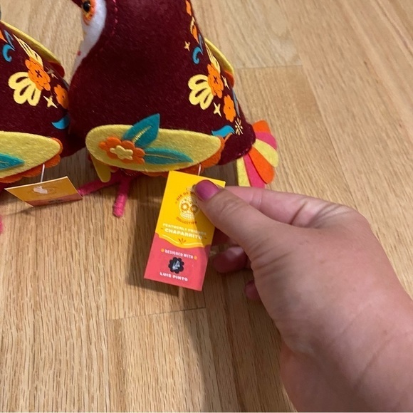 Featherly Friends Day of the Dead 2023 Bird Bundle Lot of 3 Home Decor Halloween - Picture 3 of 3